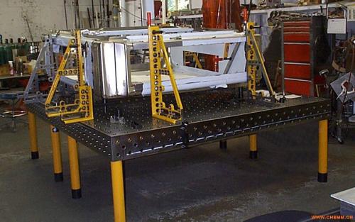 三維焊接平台支撐靠板